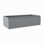 Mondiaz FOGE Meuble sous vasque - 90x41x25cm - 1 tiroir - softclose - 1 découpe au centre - Plata SW1015334