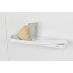 Brabantia MindSet Tablette de douche - raclette - blanc SW721483