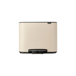 Brabantia Bo Pedaalemmer - 36 liter - kunststof binnenemmer - soft beige SW1117438