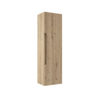 Adema Prime Balance Hoge Kast - 120x34.5x26.9cm - 1 deur - rustiek eiken - MDF SW1111585