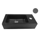 Wiesbaden Mini-Rhea Lave-main droite 36x18x9cm Quartz Noir SW484774