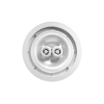 Aquasound Samba samba-dt (single stereo) - haut-parleur - résistant à l'humidité - blanc (dim. rond 230 mm) - GA18907