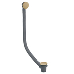 Crosswater 3ONE6 Badafvoer - klikwaste - verlengd - gecoat messing geborsteld (goud) SW927913