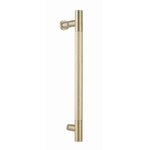 Crosswater Optix 10 Geribbelde Handgreep - 12.5cm - geborsteld messing (goud) SW876251
