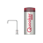 Quooker BE Classic Nordic Square kokendwaterkraan - draaibare uitloop - Combi+ reservoir - Warm / kokend water - Chroom SW795551