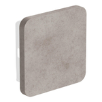 BRAUER Concrete muurverlichting - 15x4.6x15cm - 4000K LED - gecoat beton - grijs gemêleerd SW416522