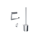 Emco Flow Kit accessoires WC - 3 pièces - Chrome SW490446