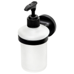 Haceka Aspen Zeepdispenser - wandmodel - mat zwart SW654135