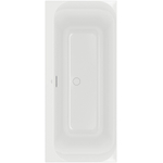 Villeroy & Boch Loop & Friends kunststof duobad acryl rechthoekig square - 180x80x47cm - glans wit SW701229