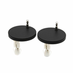 QeramiQ Parte Bevestigingsset - voor toiletzitting QeramiQ Dely (Swirl) - mat zwart SW1102578