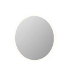 INK SP25 Miroir - 120x3x120cm - LED en bas et en haut changement de couleur - dimmable - Chauffage de miroir - rond - dans un cadre en acier - Miroir en aluminium SW798392