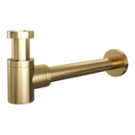 Brauer Gold Edition Siphon de lavabo raccourci laiton Or brossé SW547622