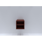 H&R Badmeubelen Regaal - 40x44.8x40cm - voor onder - terra mat SW871293