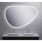 Wiesbaden Uovo spiegel ovaal met LED, dimbaar en spiegelverwarming 150 cm SW484788