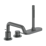 Hansgrohe Tecturis S 3-g badrandmengkraan sBox Brushed Black Chrome SW1566495