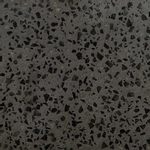 Ceramiche coem carrelage sol et mur terrazzo maxi bucchero 60x60 cm rectifié vintage mat anthracite SW727412