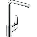 Hansgrohe Focus Robinet de cuisine avec bec droit haut chrome GA33662