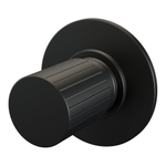 BRAUER Stripe Inbouw stopkraan - inclusief inbouwdeel - mat zwart SW1435117