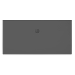 Xenz Flat Zero receveur de douche - 180x90x4 - acrylique - ebony SW379088