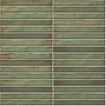 La Platera Cerámica Raku Carreau mural céramique - 35x35cm - 9.2mm - kitkat - Vert SW1245087