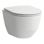 Laufen Pro Pack WC suspendu - 36x49x34.5cm - sans bride - à fond creux - slimseat - fermeture douce - brillant blanc SW97462