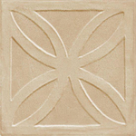 Ceralto Taverno Blend Décor-bande - 20x20cm - 10.0mm - Biscotto SW1171386