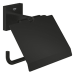 GROHE Start Cube porte-papier toilette - avec abattant - noir mat SW1126979
