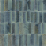 Ragno Gleeze carrelage mural - 7.5x20cm - 10mm - Turquoise SW722648