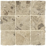 FAP Ceramiche Nativa Sand macro mosaico zijde glans anticato 10x10 op net SW955587