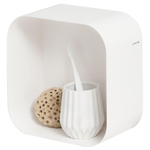 Sealskin Brix Cube mural petit Métal Blanc SW296184