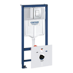 Grohe Rapid SL WC-element - voor voorwand- of systeemwandmontage - 113cm - met Skate Cosmopolitan bedieningsplaat 0434439