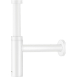 Hansgrohe Flowstar Universeel S Premium designbekersifon 5/4 met muurbuis - met rozet - mat wit SW297541