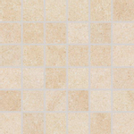 Rako kaamos carreau de mosaïque 30x30cm 10 avec rectifié beige mat résistant au gel SW363619