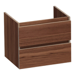 BRAUER Solution Meuble sous vasque 59x45.5x50cm 2 tiroirs Natural Walnut SW393169