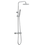 Xellanz Twenty eco ensemble de douche pluie thermostatique apparent rond chrome SW484775
