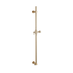Fortifura Calvi Glijstang - met geïntegreerde - wandaansluitbocht - 90cm - PVD - geborsteld messing (goud) SW1111531