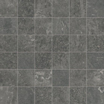 Douglas & jones fusion mosaic tile 30x30cm 10mm frost proof rectified mistique black matt SW361580