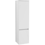 Villeroy & Boch Legato Armoire colonne haute 155x40x35cm avec 2 portes droite Blanc brillant 0124489