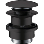 Hansgrohe Afvoerplug - 1 1/4" klikwaste - voor wastafel- en bidetmengkranen - mat zwart SW451534