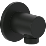 Villeroy & Boch Universal Showers Wandaansluitbocht voor wandmontage Rond - mat zwart SW974375