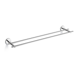 Clou Flat porte-serviettes 60cm double Chrome SW9754