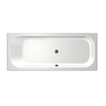 Xenz Aruba Ligbad - 190x80x48 - afvoer Midden - acryl - wit SW103135