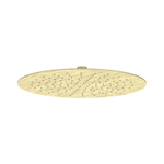 IVY Douche de tête - slim - 30cm - buses anticalcaires - Eco-air - Or brossé mat PVD SW1031550
