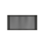 Hotbath &MORE Boîte encastrable ou niche encastrée 30x60x10cm sans cadre Gunmetal brossé PVD SW1246572