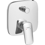 Hansgrohe Logis Set de finition pour mitigeur de baignoire encastré avec combinaison de sécurité chrome GA49773