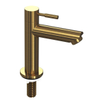 INK Robinet lave-mains - 14,9 cm - eau froide - laiton brossé mat or SW450932