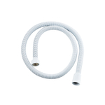 Fortifura Calvi Doucheslang - 100cm - metaal - mat wit SW1212635