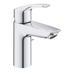 GROHE Eurosmart waterbesparende wastafelkraan s-size met trekwaste chroom SW646819