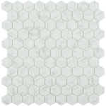 Terravito Fiesole carreau mural - 3,5x3,5cm - carré - 5mm - mosaïque - statuario SW727431