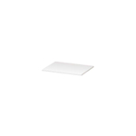 INK Topdeck Wastafelblad - 60x45x2cm - tbv onderkast - MDF lak - Hoogglans wit SW68701